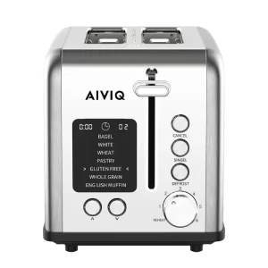 Bedste Brødrister 1 AIVIQ SmartToast Pro 2S Brødrister 2 Skiver - ABT-241