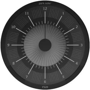 Bedste P-Skive 1 Park Solar automatisk p skive