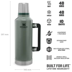 Bedste Termokande Test (7 Termokander Udvalgt) 1 stanley-termokande-1-9liter-1